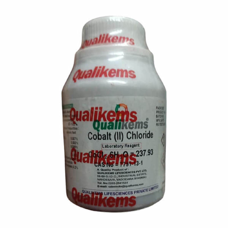 Picture of Cobalt (II) Chloride 100g Qualikems India