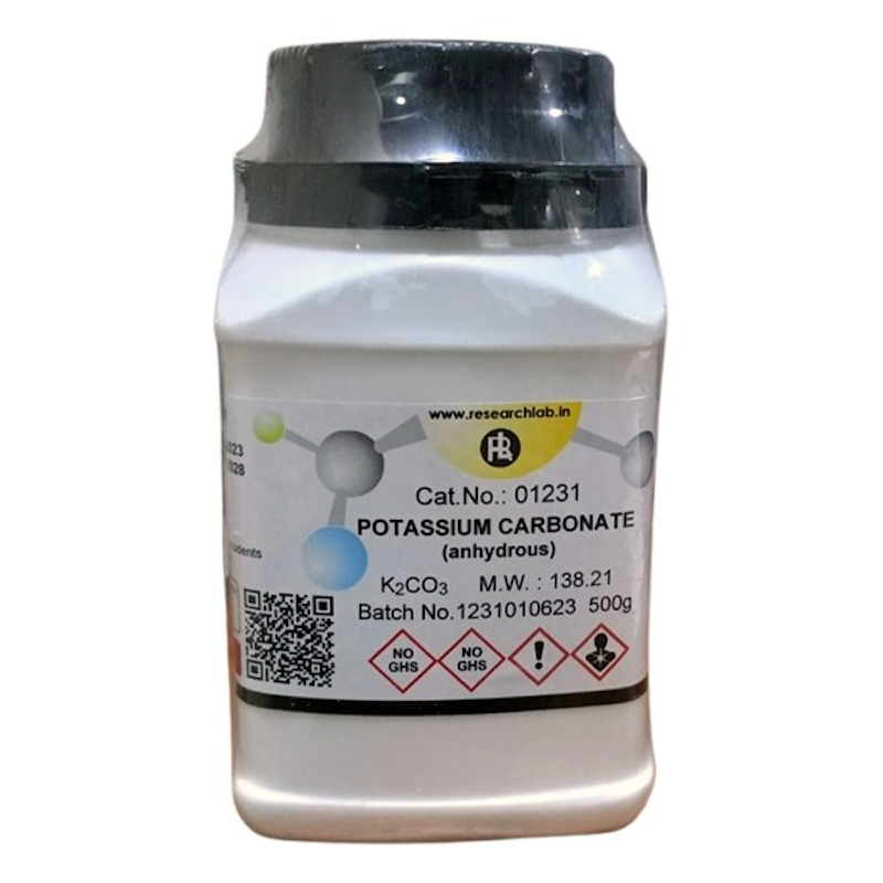 Picture of Potassium Carbonate Anhydrous 500gm ResearchLab, India