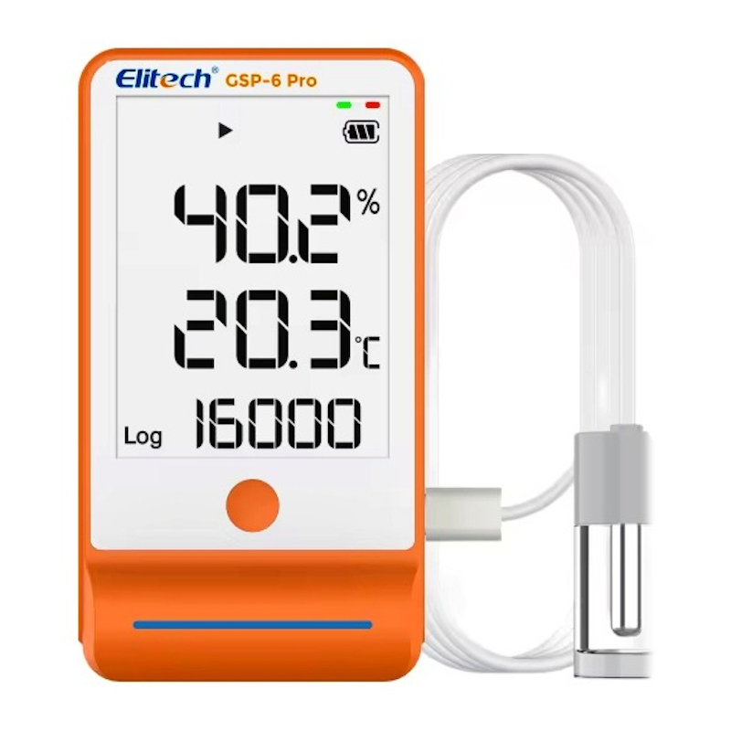 Picture of Elitech Temperature Humidity Data Logger GSP-6 Pro