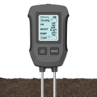 Picture of Precision 5 in 1 Soil Tester Fertility, Moisture, Temperature, pH and Sunlight Meter