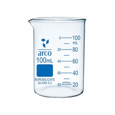 Picture of Arco Glass Beaker 100mL Low form with Spout