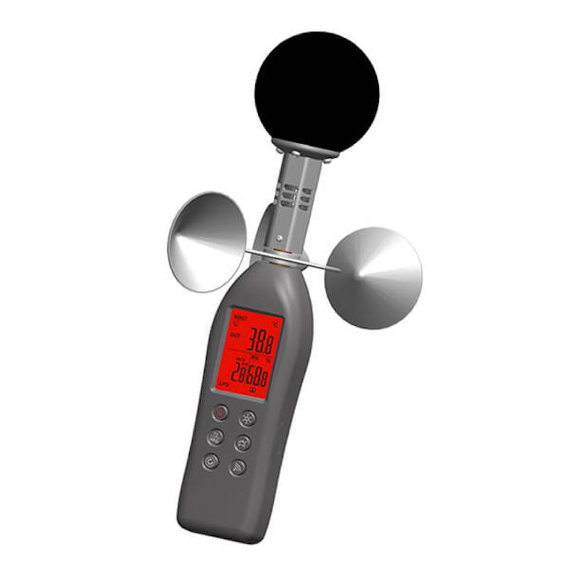 Picture of Handheld WBGT Meter with 3 Air Flow Cup AZ87785