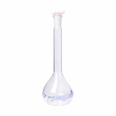 Picture of Arco Volumetric Flask 50mL with Plastic Stopper