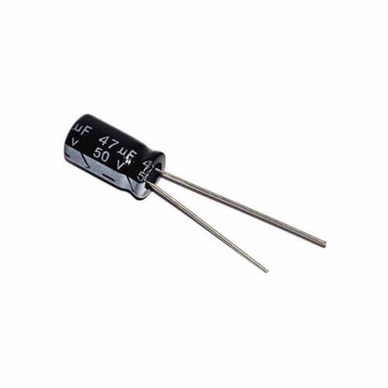 Picture of 47uF 50V Capacitor