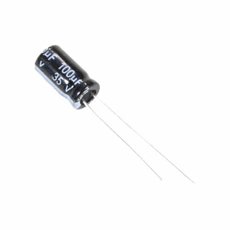 Picture of Capacitor 100uF 35V
