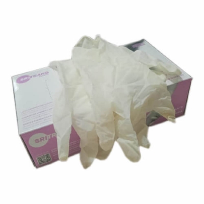 Picture of SRI TRANG Examination Hand Gloves 100 Pcs Box (Large Size)