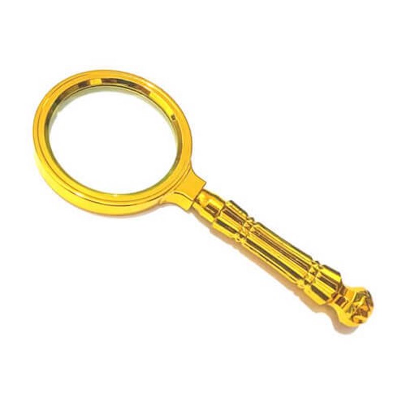 Picture of Golden Magnifying Glass 60mm Smart Handheld Magnifier