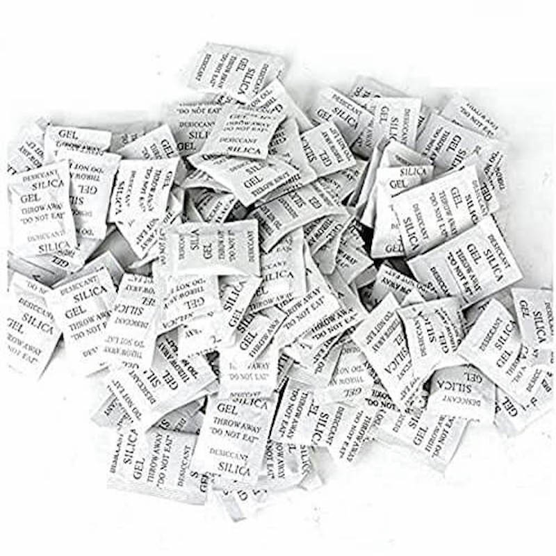 Picture of Silica Gel 1gm 100 Pcs Desiccant and Moisture Absorbent Gel