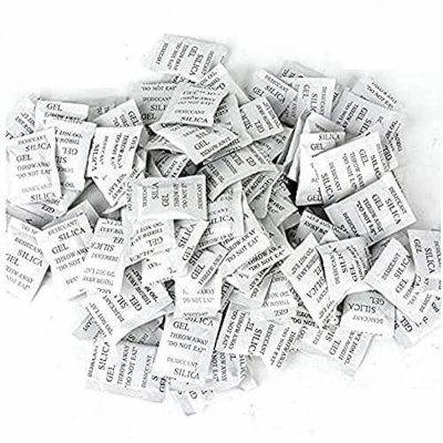Picture of Silica Gel 1gm 100 Pcs Desiccant and Moisture Absorbent Gel