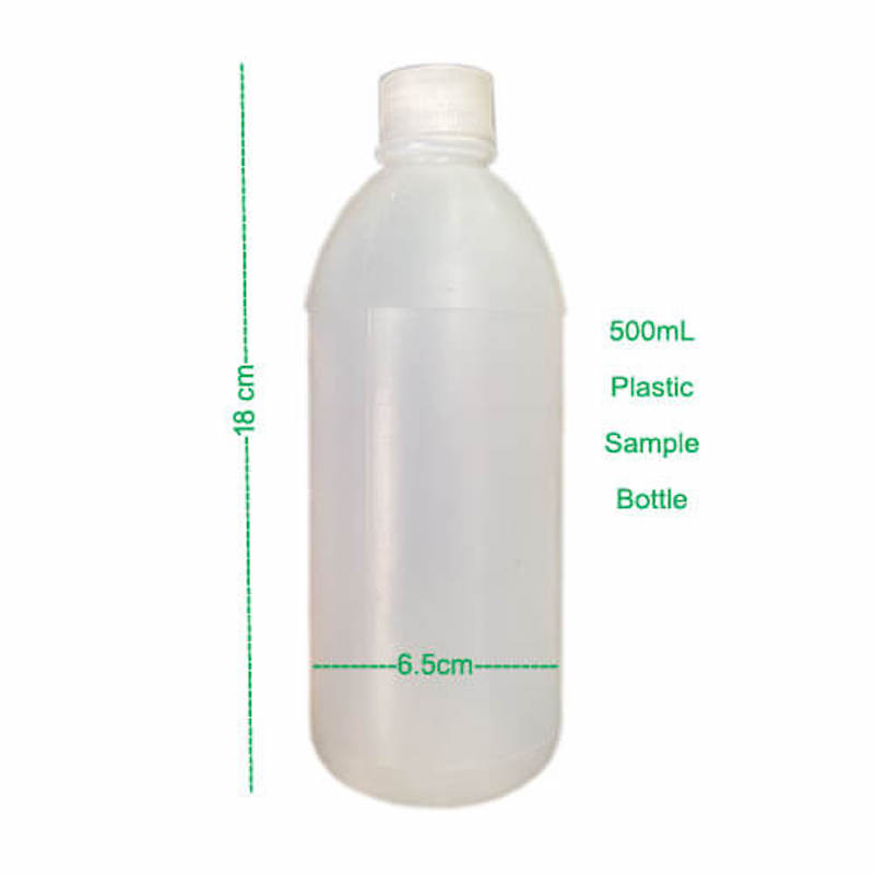 Picture of 500mL Plastic Sample Bottle HDPE Bottle