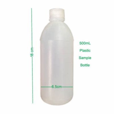Picture of 500mL Plastic Sample Bottle HDPE Bottle