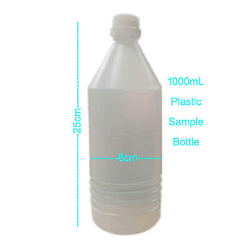 Picture of 1000mL Plastic Sample Bottle HDPE Bottle