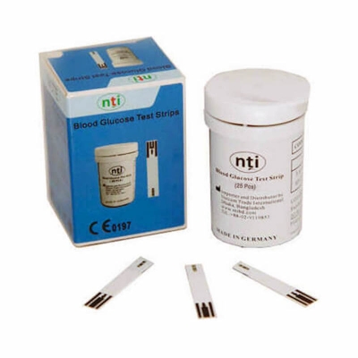 Picture of NTI Blood Glucose Test Strips 25 Pcs