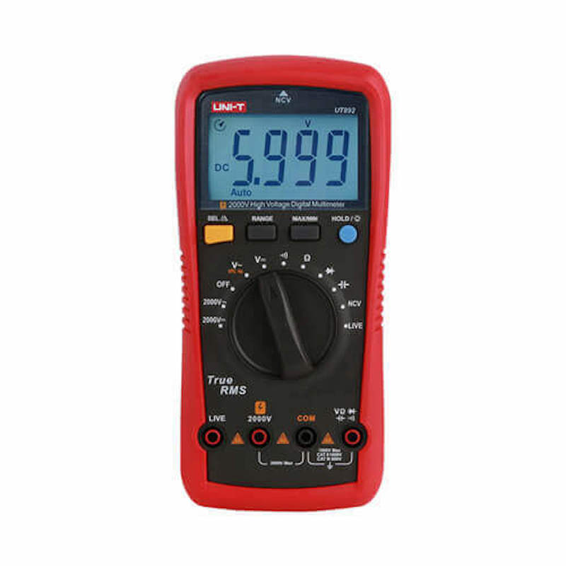 Picture of UNI-T High Voltage Multimeter UT892 AC-DC 2000V
