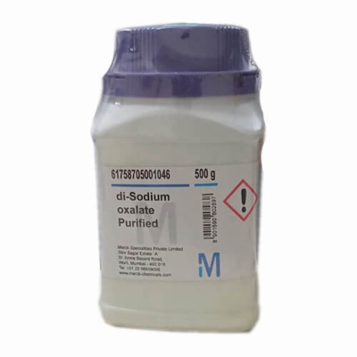Picture of di-Sodium Oxalate Purified 500gm, Merck India