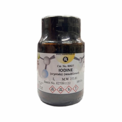 Picture of Solid Iodine 100gm India