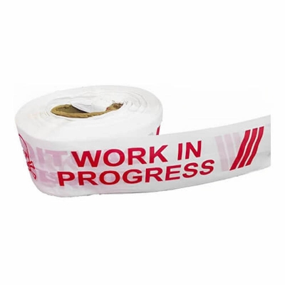 Picture of Work in Progress Tape, Barricading Tape