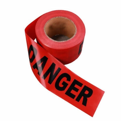 Picture of Red Danger Tape Barricade Tape