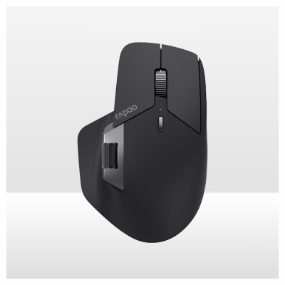 Picture of Rapoo MT760 MINI Multi-mode Wireless Mouse - Switch between Bluetooth 5.0 Wired and 2.4G - Intelligently switch among multiple devices -Adjustable DPI sensor -  for Computer TV Phone