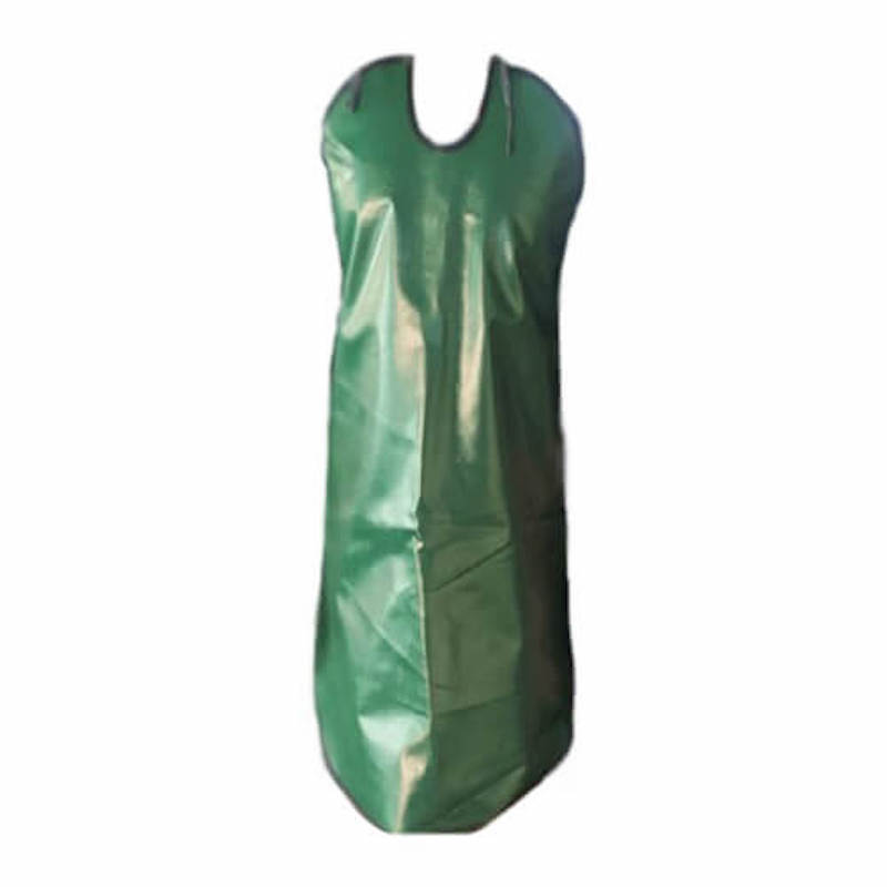 Picture of Chemical Apron Rubber Apron Green Color