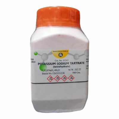 Picture of Potassium Sodium Tartrate, 500gm Research Lab, India