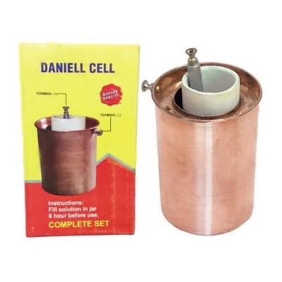 Picture of Daniell Cell Apparatus for Practical Experiment
