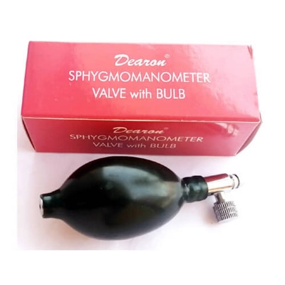 Picture of Dearon Sphygmomanometer Valve with Bulb, BP Machine Bulb