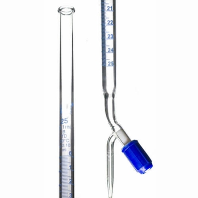 Picture of Glass Burette 25 ml Taflon Stopcock