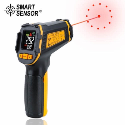 Picture of Smart Sensor Infrared Thermometer ST390+ Temperature Gun