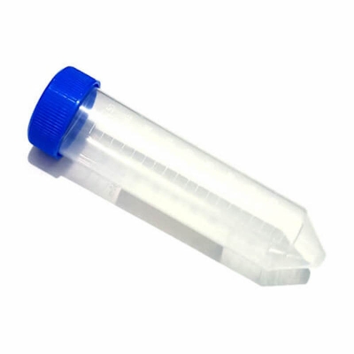 Picture of 50 ml Plastic Sample Test Tube Conical Bottom Centrifuge Tube