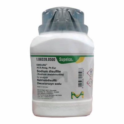 Picture of Sodium Metabisulfite, Sodium Disulfate, 500gm Merck Germany