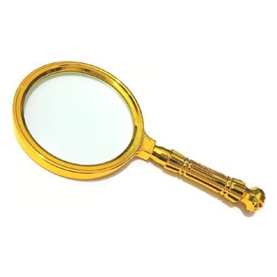 Picture of Golden Magnifying Glass 90mm Smart
