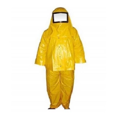 Picture of PVC Chemical Suit with Hoody for Chemical Protection