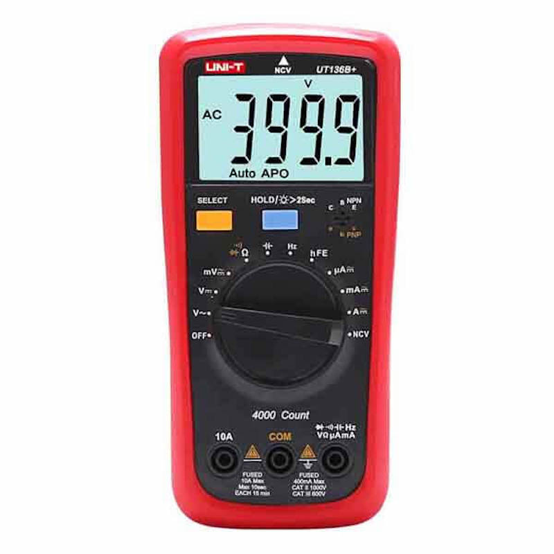 Picture of UNI-T Digital Multimeter UT136B+ AC/DC Auto Range Meter