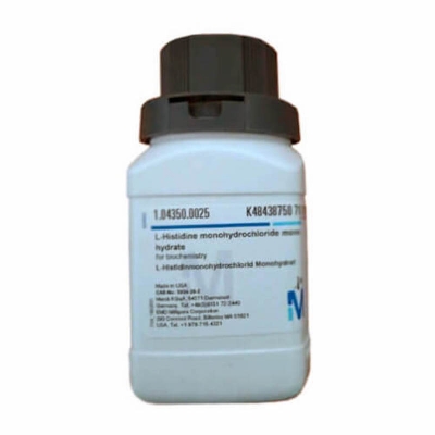 Picture of L-Histidine Monohydrochloride Monohydrate, 50gm, Lab Grade India
