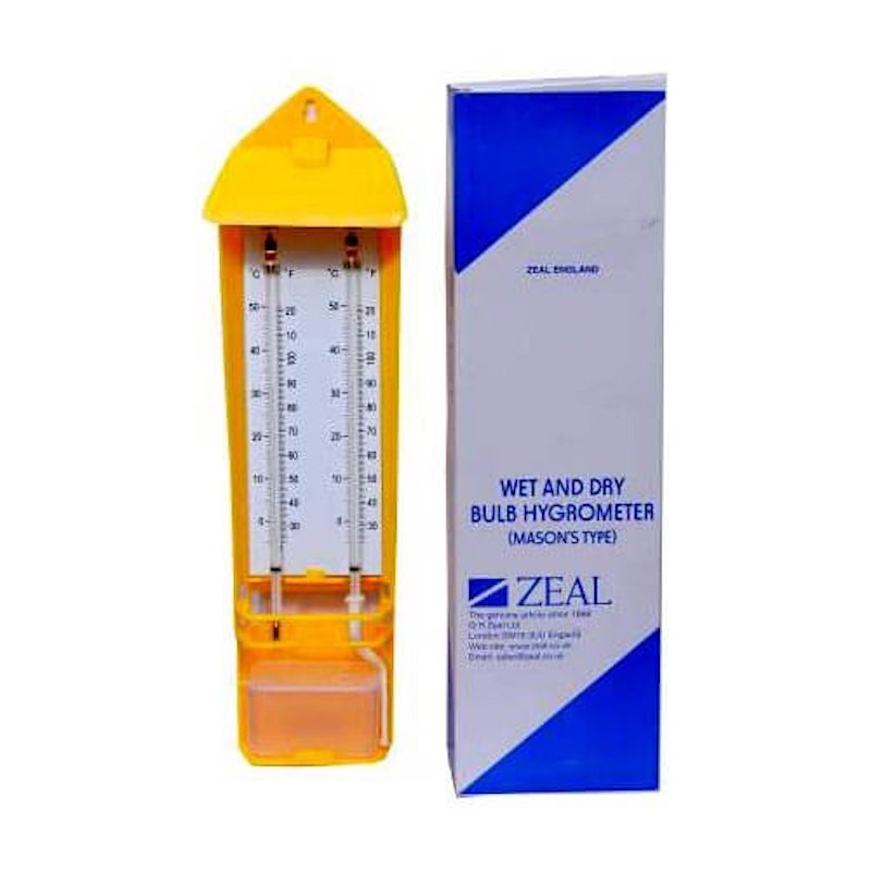 Picture of Zeal Wet and Dry Bulb Hygrometer - Mason's Type