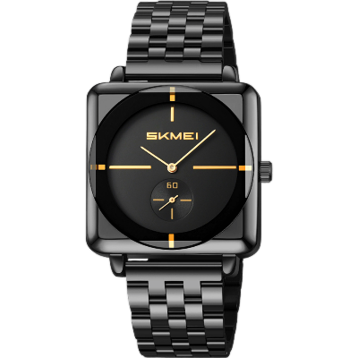 Picture of SKMEI 2413 Waterproof Square Case Stainless Steel Strap Pointer Watch
