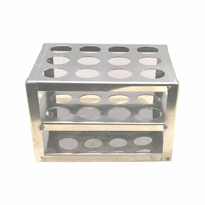 Picture of Steel 12 Hole Test Tube Rack, Test Tube Stand