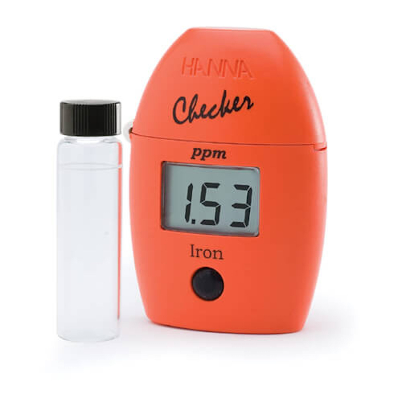 Picture of Hanna HI-721 Iron Checker Handheld Colorimeter 0.00 to 5.00 ppm Range