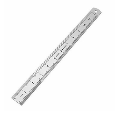 Picture of 12 inch Steel Scale for laboratory use