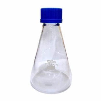 Picture of Screw Cap Conical Flask 250mL Pyrex