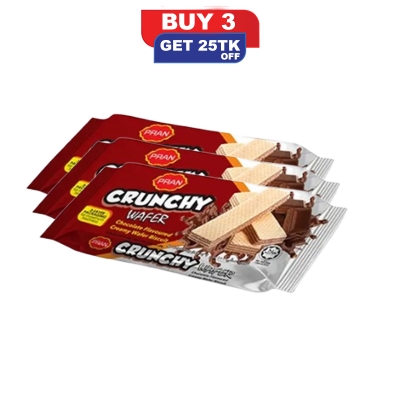 Picture of PRAN Crunchy Wafer (Chocolate) 150gm