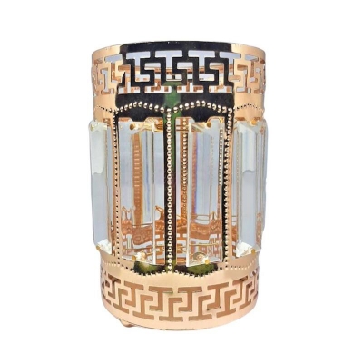 Picture of Crystal Organizer  Makeup Brush Holder Cosmetics Tools Organizer Container Pen Pencil Holder Storage Candle Holder