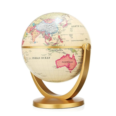 Picture of 360° Rotating 20cm Earth Globe World Map With Stand Geography Education Toy Home Decoration Office Ornament Kids Gift