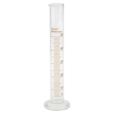 Picture of Glass Measuring Cylinder 50ml Graduated Cylinder, China
