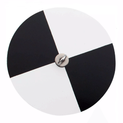 Picture of Secchi Disc 9 Inch Black and White