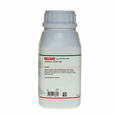 Picture of Simmons Citrate Agar 500gm Himedia India