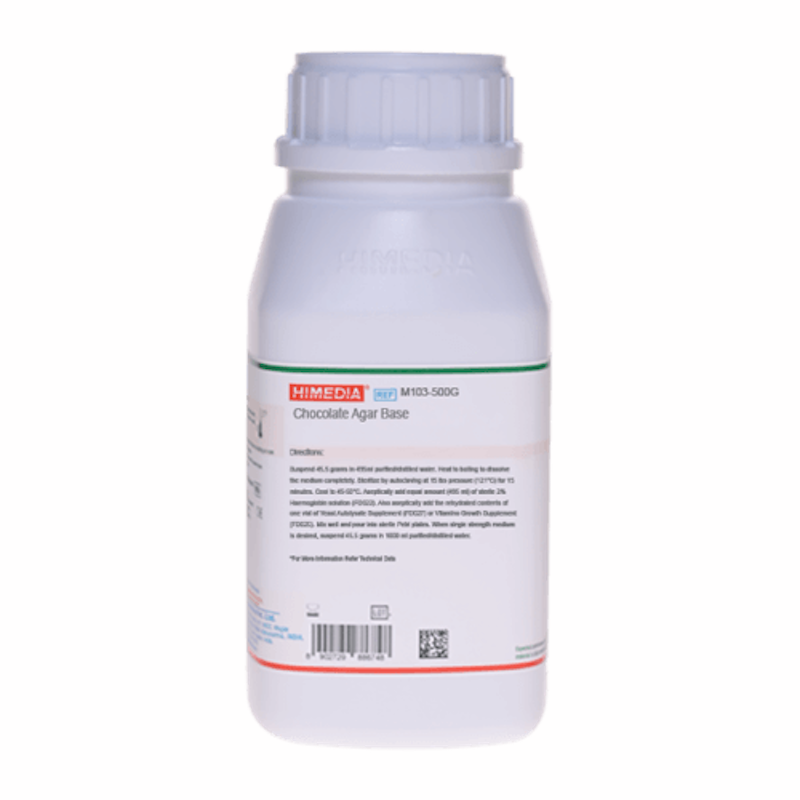 Picture of Chocolate Agar Base 500gm Himedia India