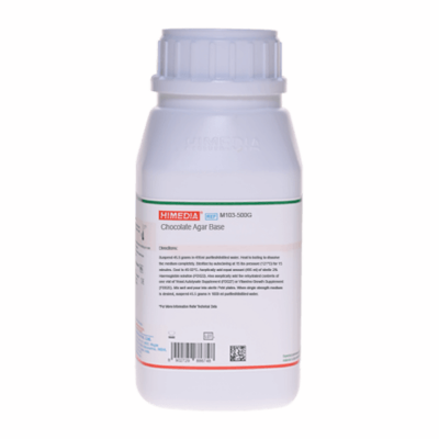 Picture of Chocolate Agar Base 500gm Himedia India