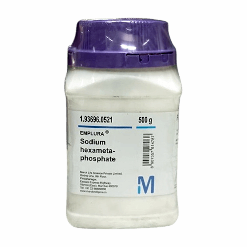 Picture of Sodium Hexametaphosphate 500g Merck India